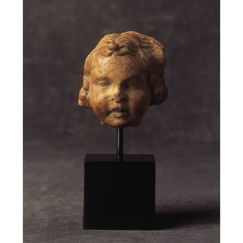 A Fine Roman Marble Head of Eros